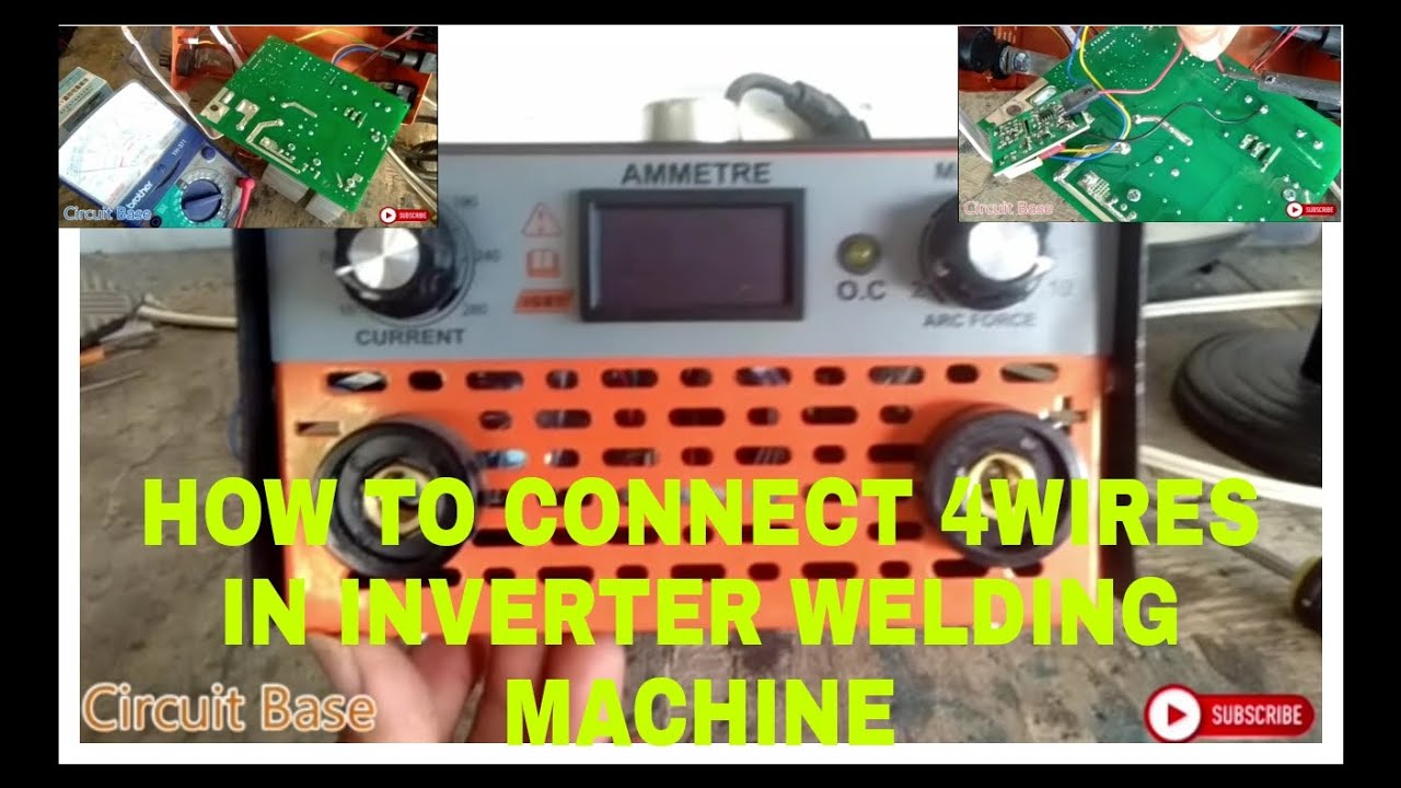 HOW TO CONNECT 4 WIRES IN INVERTER WELDING MACHINE(tagalog)