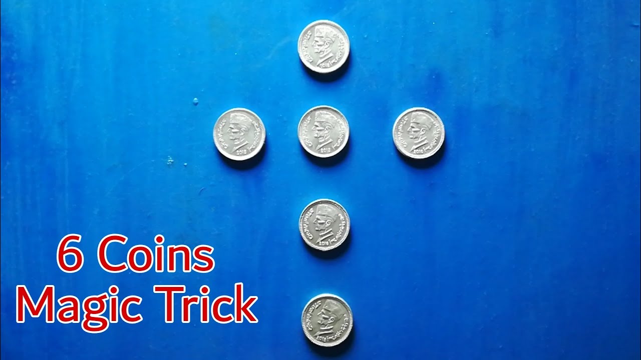 6 Coins Magic Trick | Coins Puzzle Game