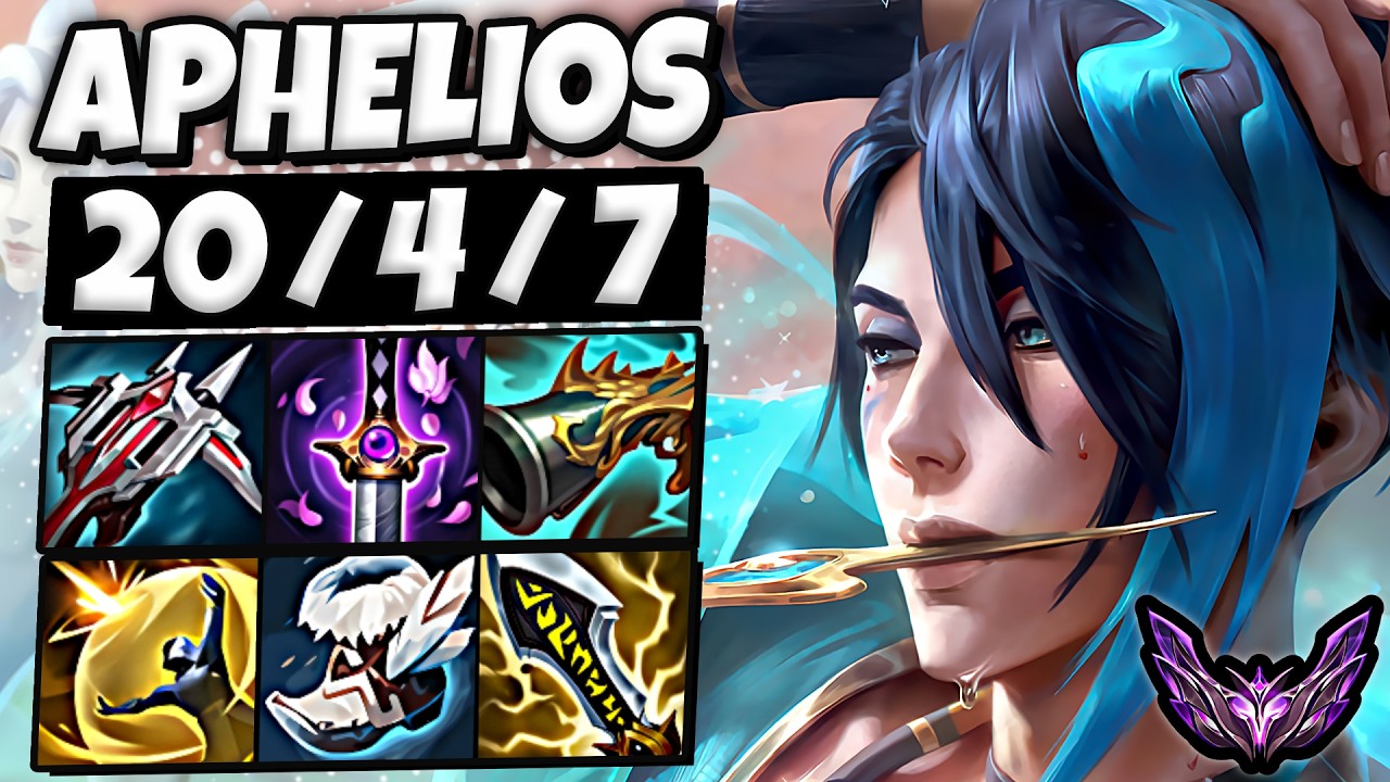 Aphelios vs Jinx [ ADC ] Lol Korea Master Patch 25.20 ✅