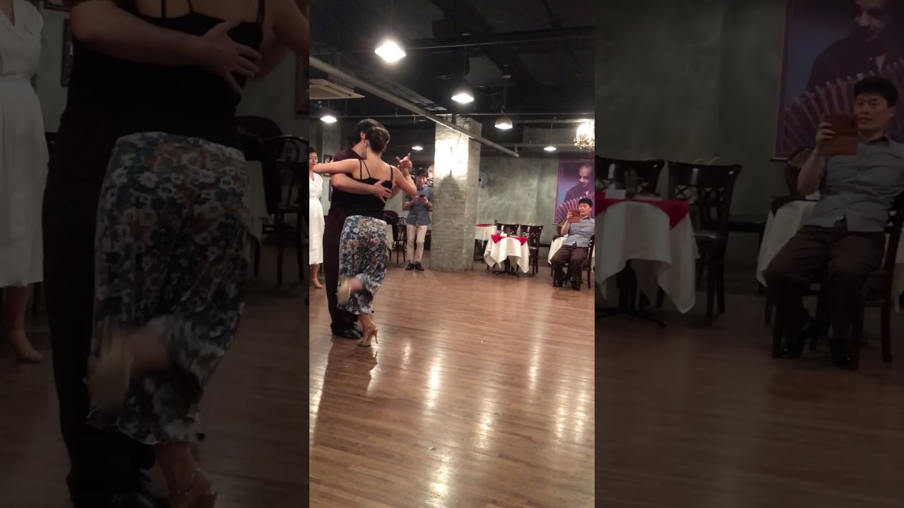 Workshop with Juan Malizia y Manuela Rossi in Seoul at El tango , Korea 2017