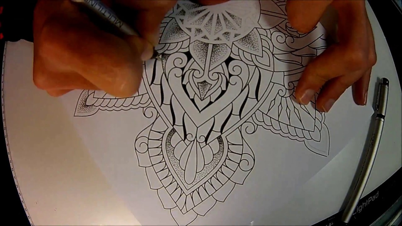ZottL Berlin - Mandala drawing