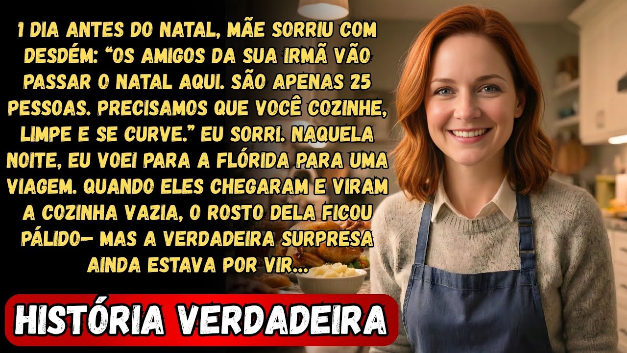 Meus Pais Me Tratavam Como Sua EMPREGADA—Até Eu os Deixar Com Uma Cozinha Vazia Na Véspera de Natal