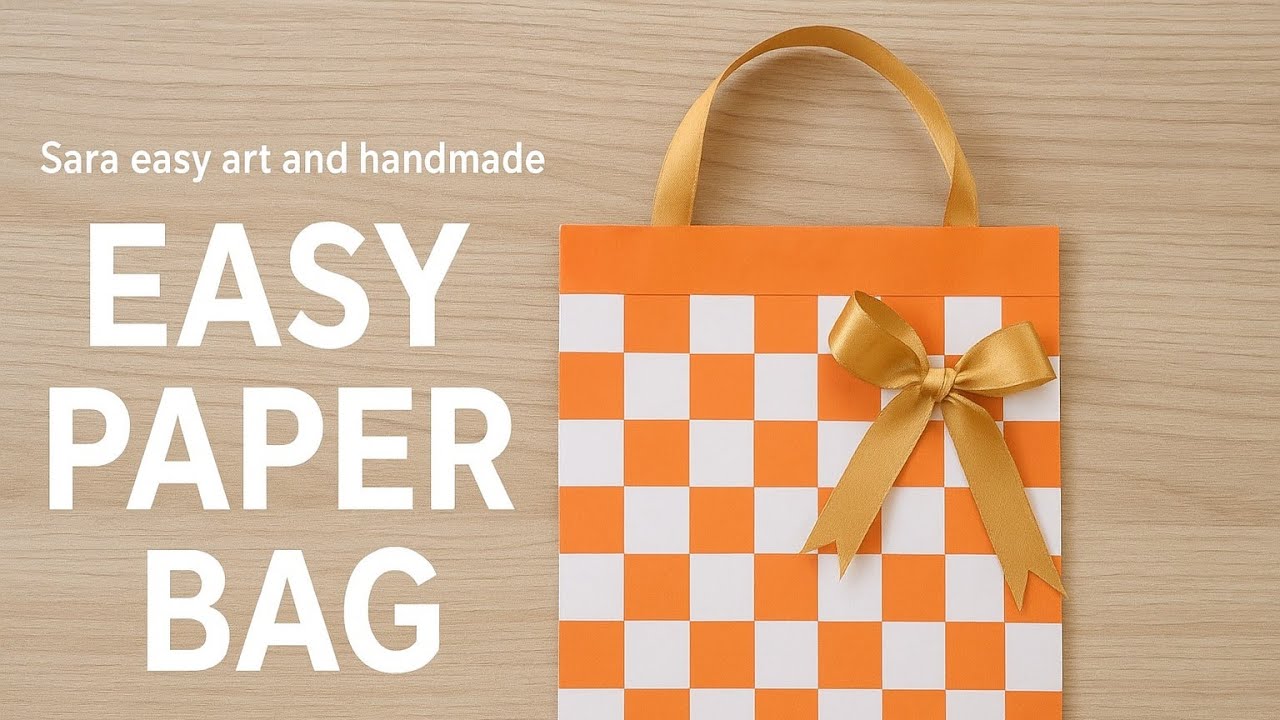 Easy Paper Bag ✂️👜👛💼