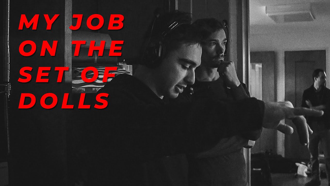 Filming Vertical Anamorphic as 2nd AC for The Dolls | Vlog 12