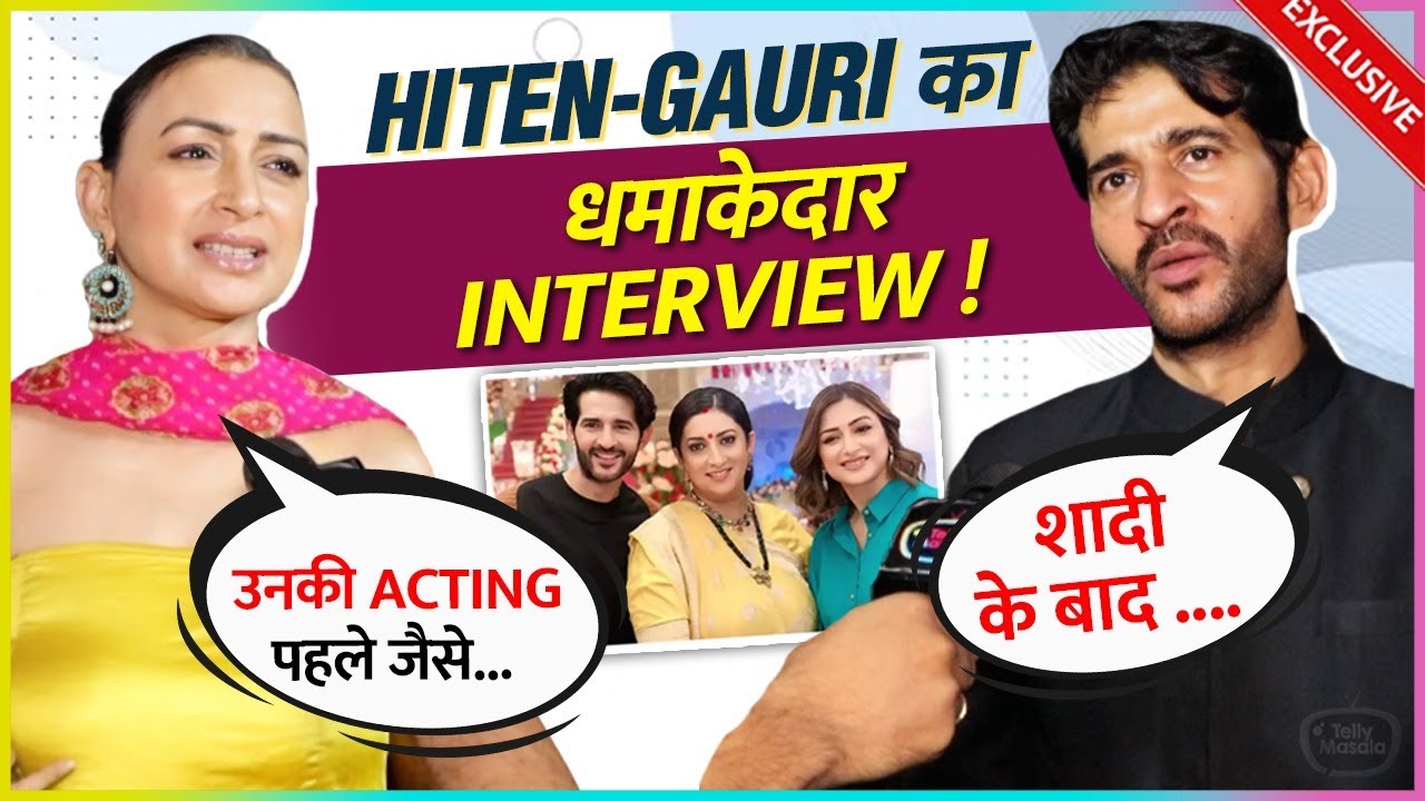 Hiten & Gauri Aka Karan-Nandini Reacts On Kyunki Saas TRP, Meeting Smriti Irani, Fans Love & More