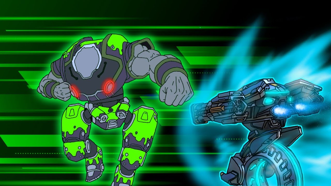 KILLSHOT vs JUGGERNAUT , Mech Arena funny video