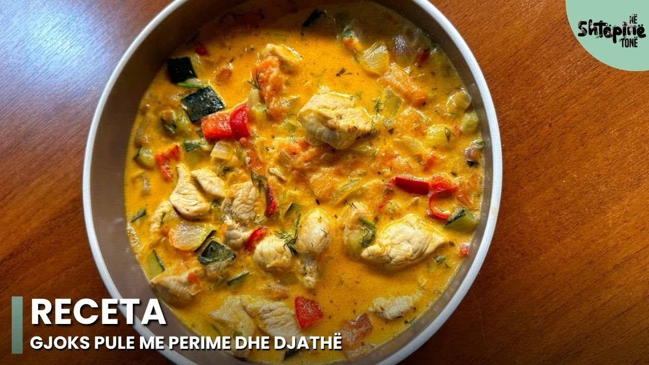Si te gatuani gjoks pule me perime dhe djathë - Në Shtëpinë Tonë