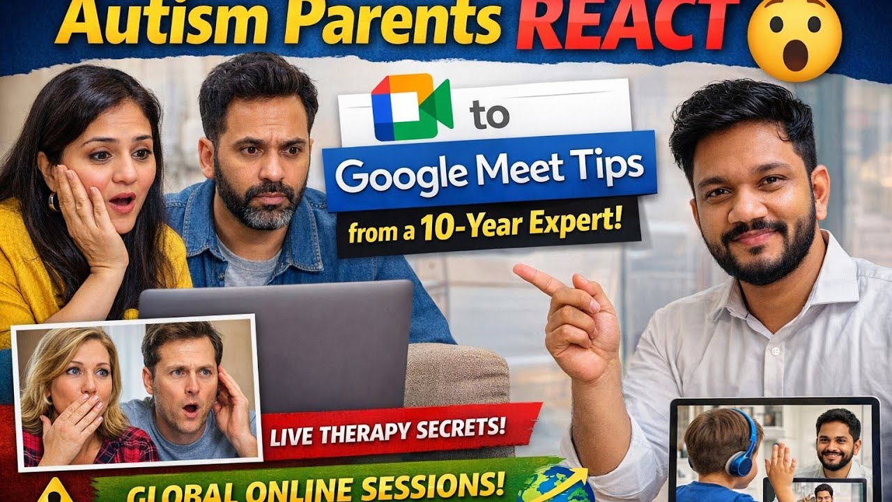 Autism Parents REACT to Google Meet Tips from a10 Year Expert| international online therapy sessions