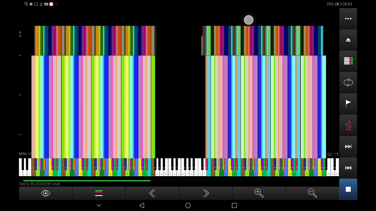 Tetris Block arts v3 but speed is in v2