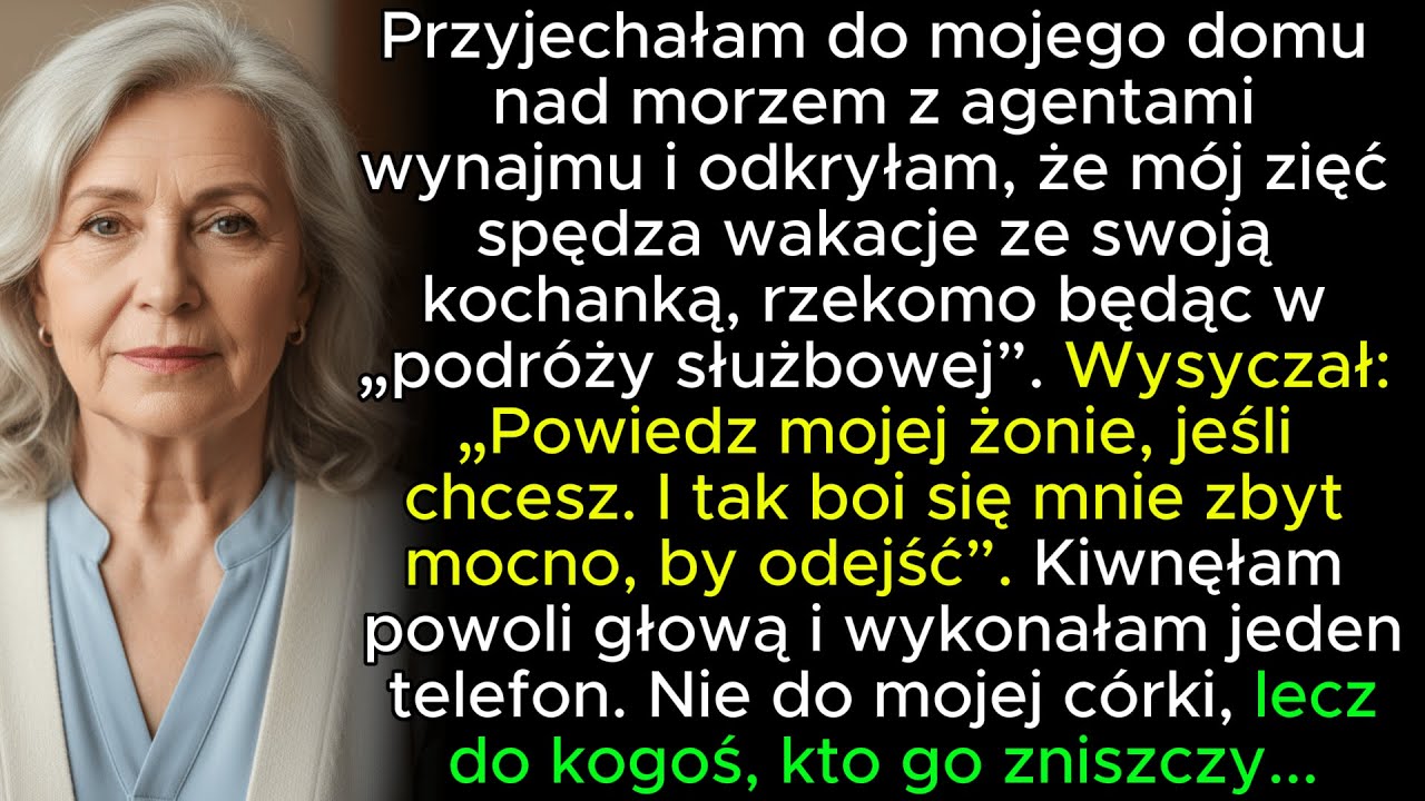 Pojechałam obejrzeć mój drugi dom, by go wynająć… i natknęłam się tam na szokującą tajemnicę zięcia.
