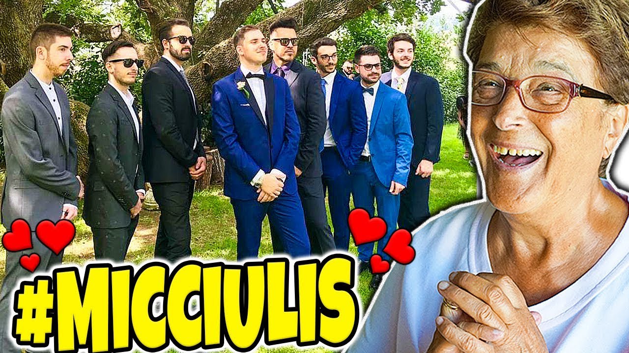 NONNA REAGISCE AL MATRIMONIO di MIKESHOWSHA E AMBRA #Micciulis