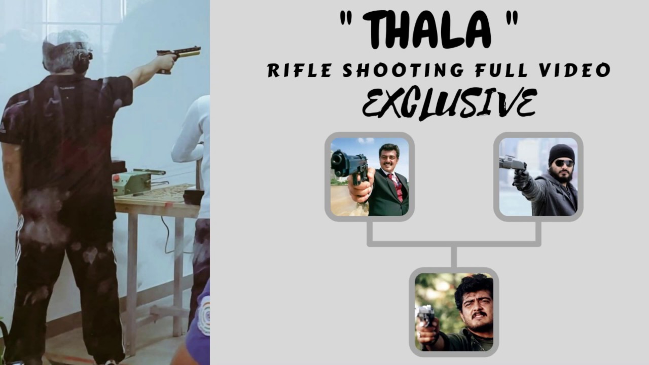 EXCLUSIVE : THALA AJITH KUMAR RIFLE SHOOTING FULL VIDEO | AK59 | AK60