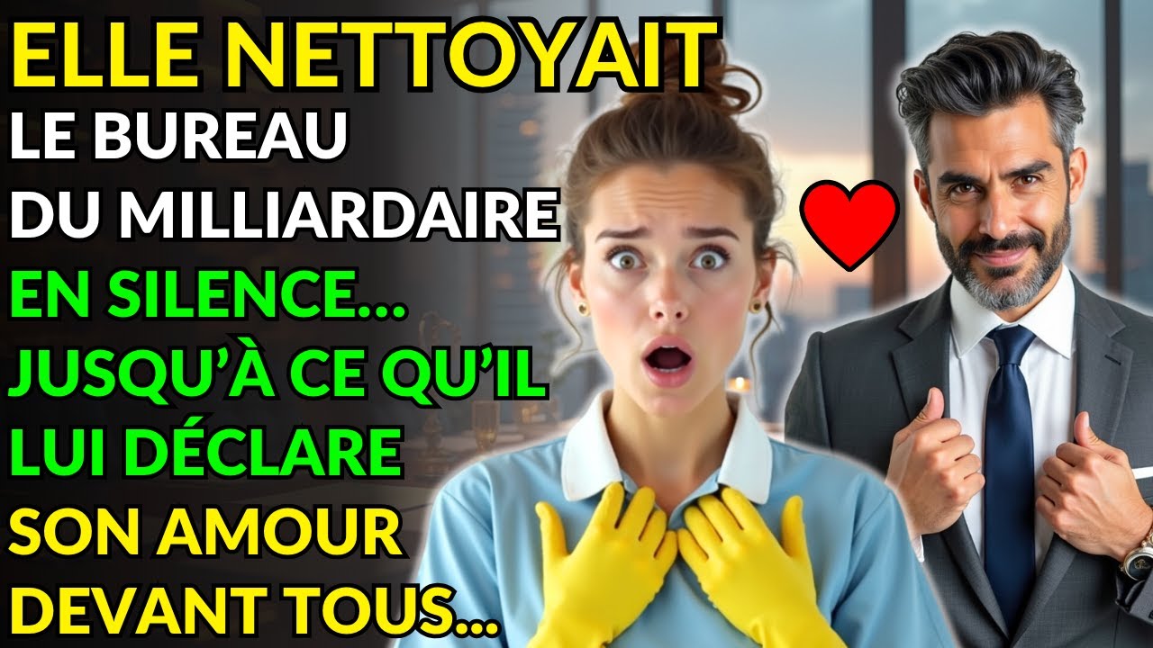 ELLE NETTOYAIT EN SILENCE… JUSQU’À CE QUE LE MILLIARDAIRE LUI DÉCLARE SON AMOUR