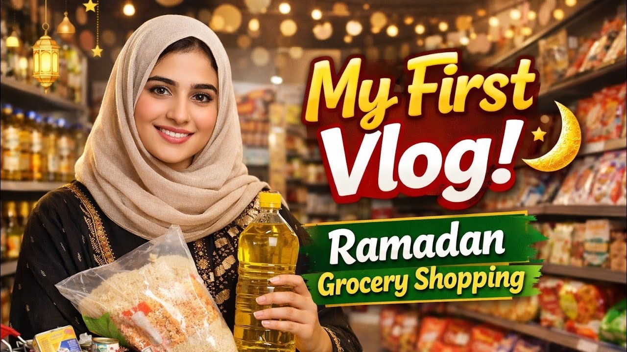 My First Ramzan Vlog | Ramadan Grocery Shopping | Sitara Ki Story 