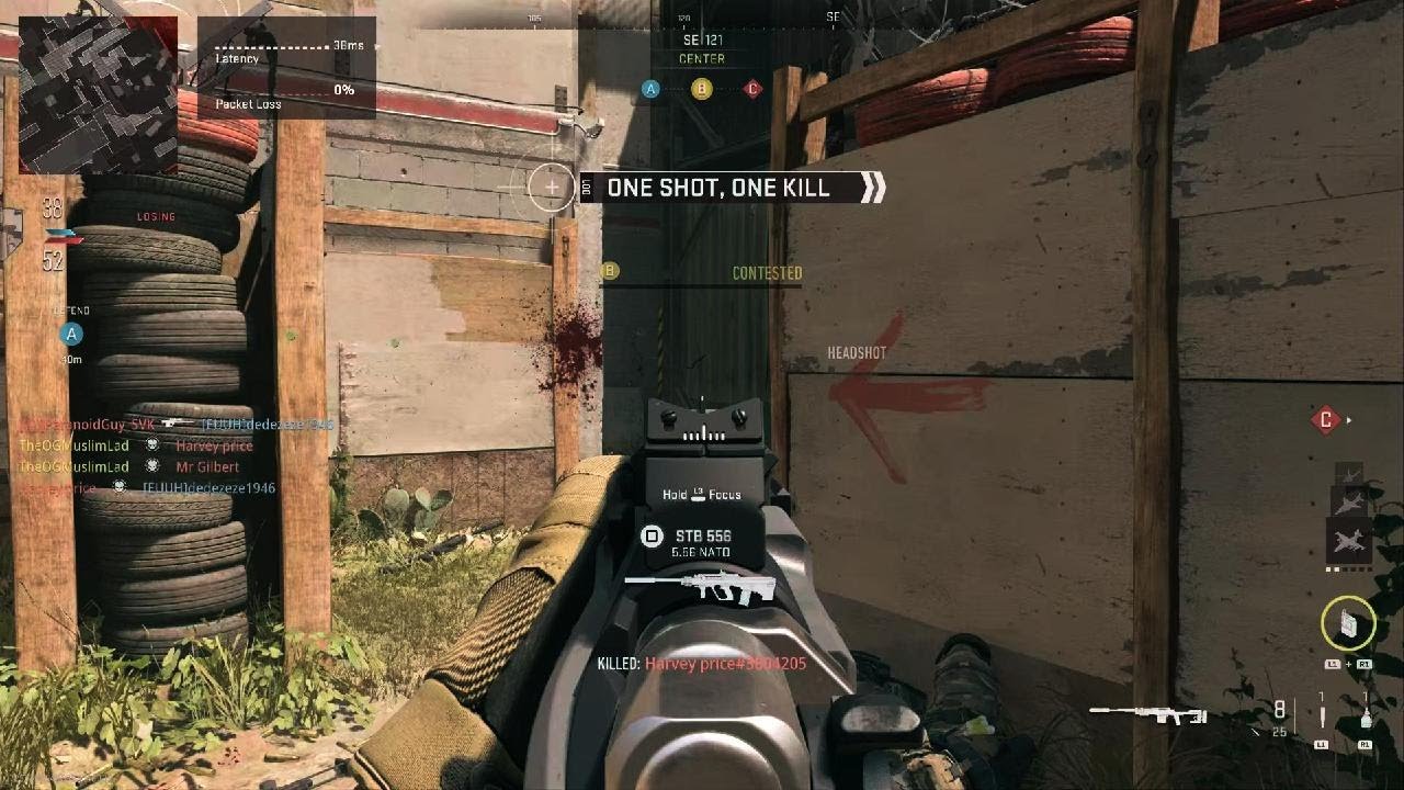 FASTEST SAB-50 LOADOUT - 17 Kill Streak Shoot House