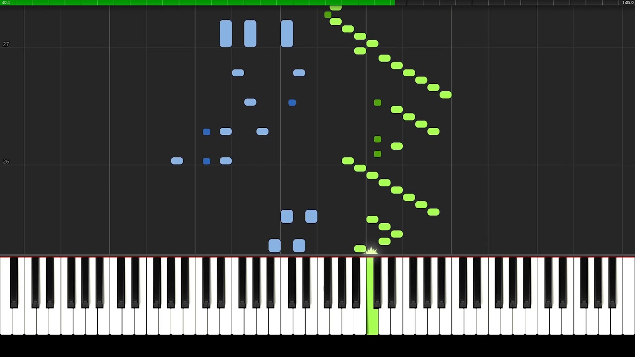 Caprice No. 5 - Paganini | Piano Tutorial | Synthesia | How to play