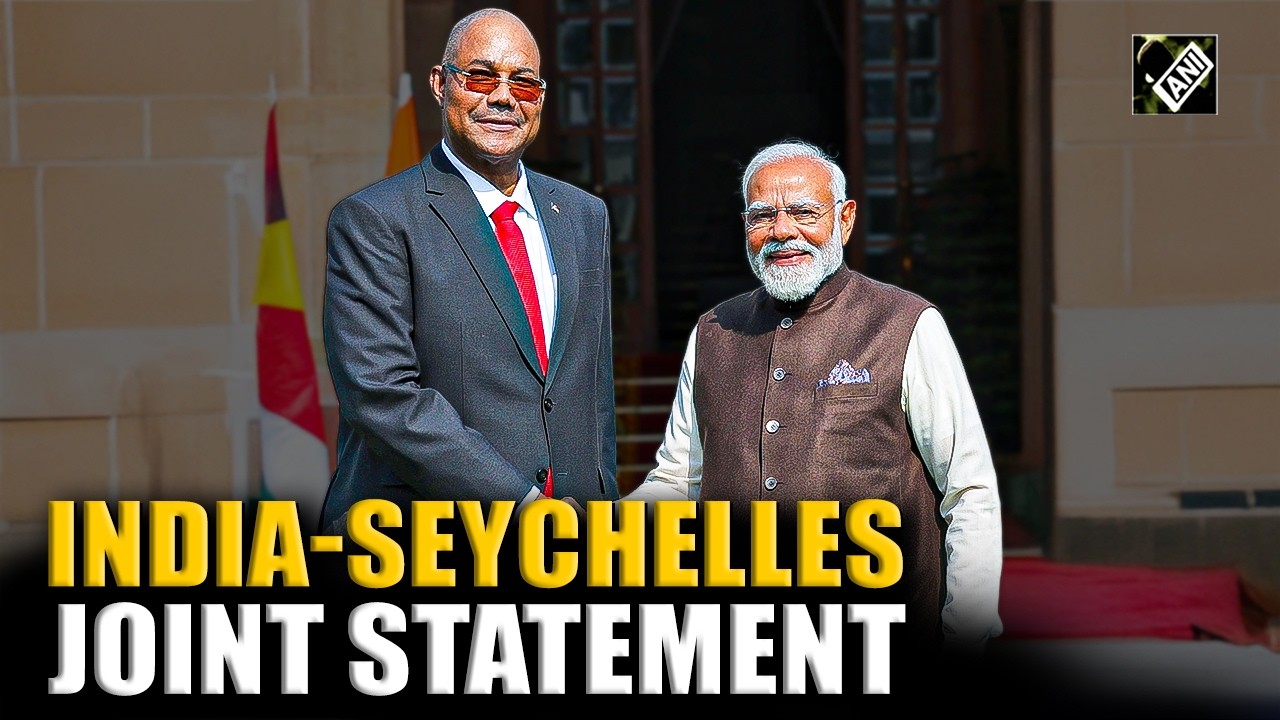 Economic Pkg to Maritime alliance: PM Modi, Prez Herminie deliver India-Seychelles Joint Statement