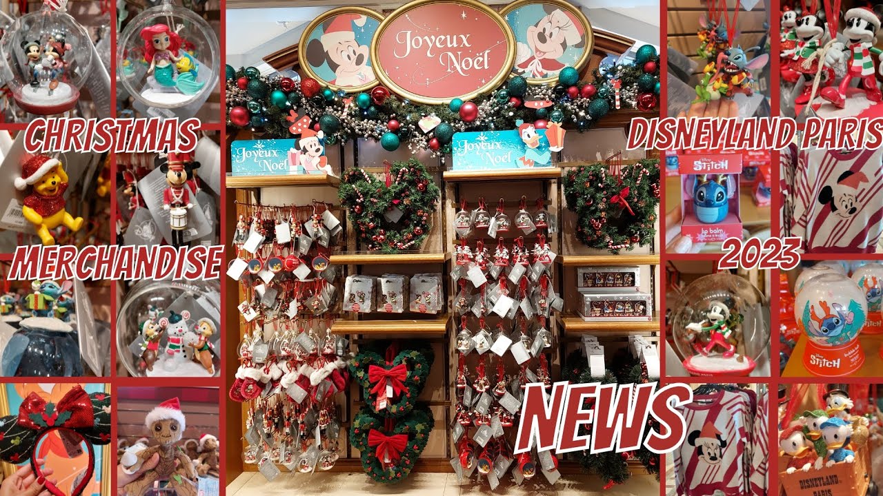 NEWS DISNEYLAND PARIS NOVEMBER 2023 | CHRISTMAS MERCHANDISE FULL TOUR