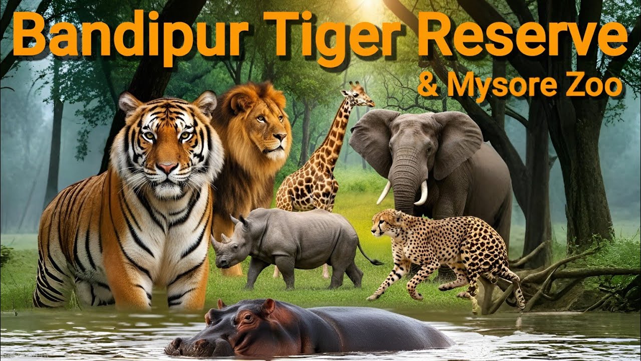 Bandipur National Park | Mysore Zoo Tour | Mysore ka chidiyaghar | Bandipur Tiger Reserve Safari 