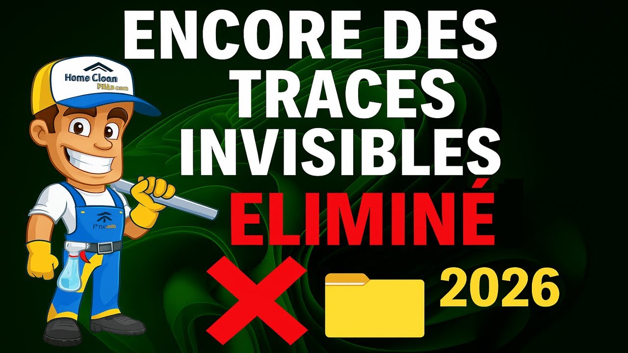 Tu crois avoir nettoy&eacute; Windows 11&hellip; ces TRACES INVISIBLES sont encore actives (SOLUTION 2026)