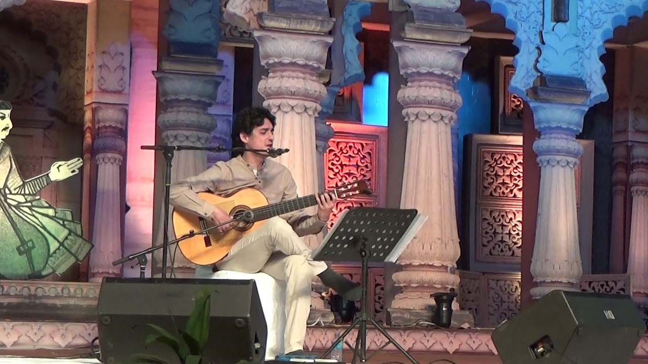 Tansen Samaroh Guitar performance by Daniel From Mexico || Guitar Medley|| Flamenco Guitar