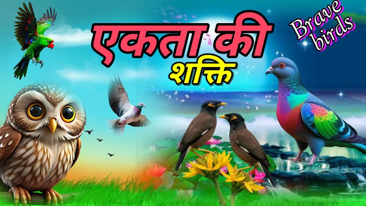 जंगल के चार रक्षक |एकता और समझदारी #power of unity /एकता में बल | Moral story