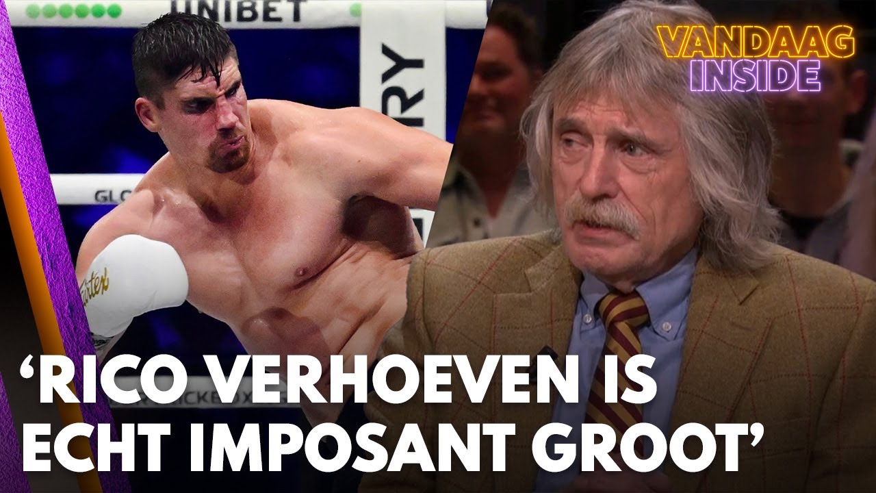 Johan lovend over Rico Verhoeven: 'Hij is echt imposant groot' | VANDAAG INSIDE