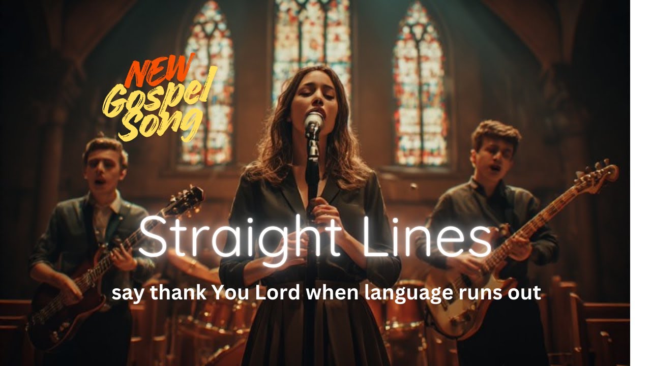 STRAIGHT LINES | say thank You when language runs out. #gospelmusic #worship