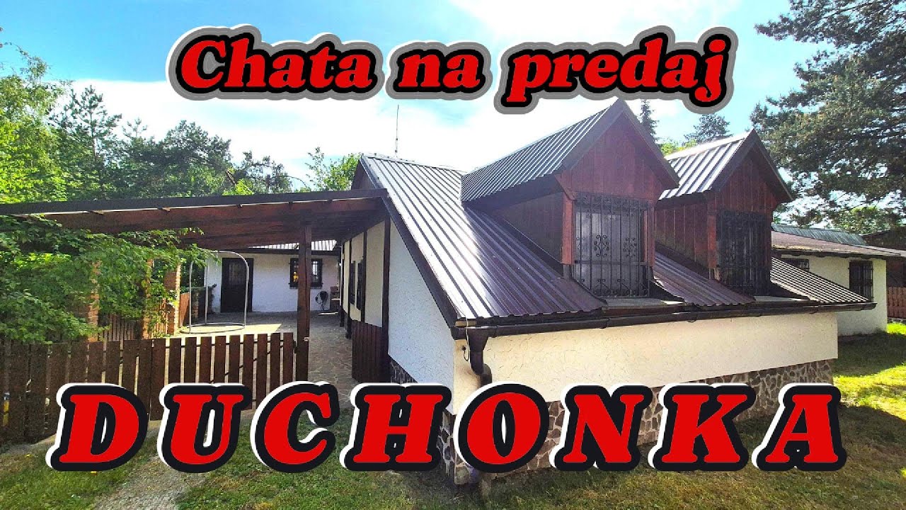 DUCHONKA - na predaj 2 chaty za cenu 1 / video je BEZ otravných REKLÁM