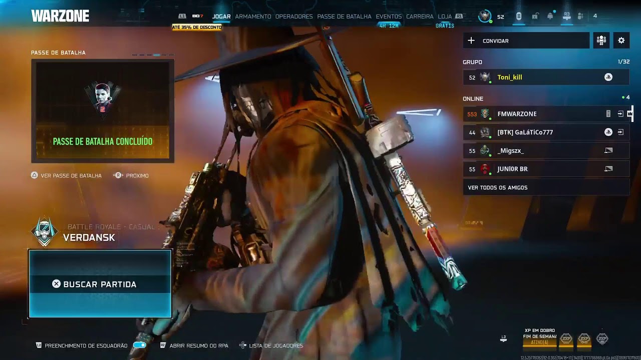 Warzone treino - Rumo aos 200 inscritos 👊