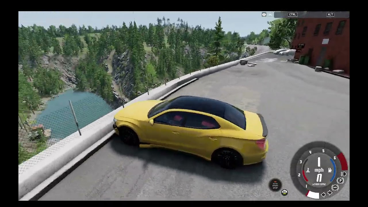 muscle cars in police chase