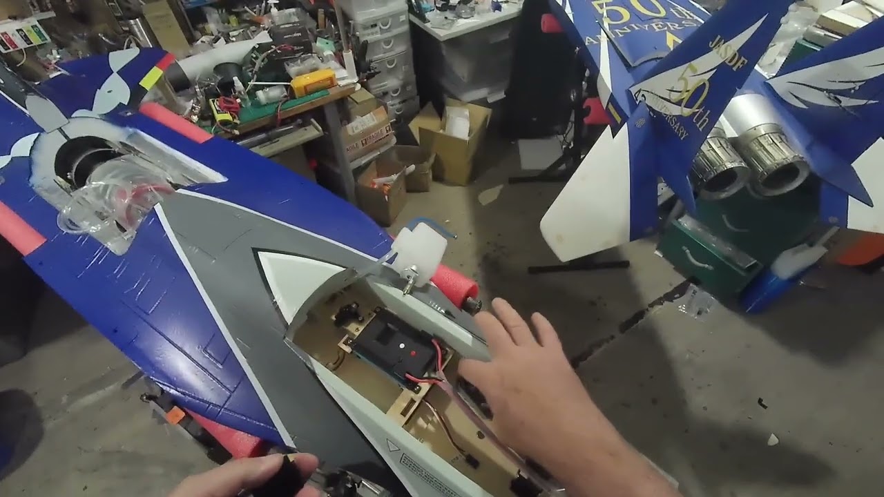 HSD Turbine F 16 Assembly Part 1: fuselage and accessories