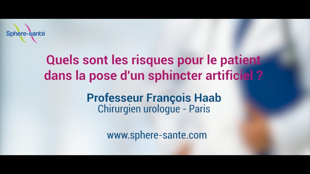 Les risques de la pose d’un sphincter artificiel pour le patient