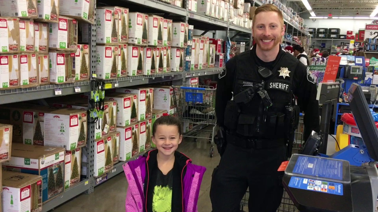 Shop With A Cop Cornelius Walmart