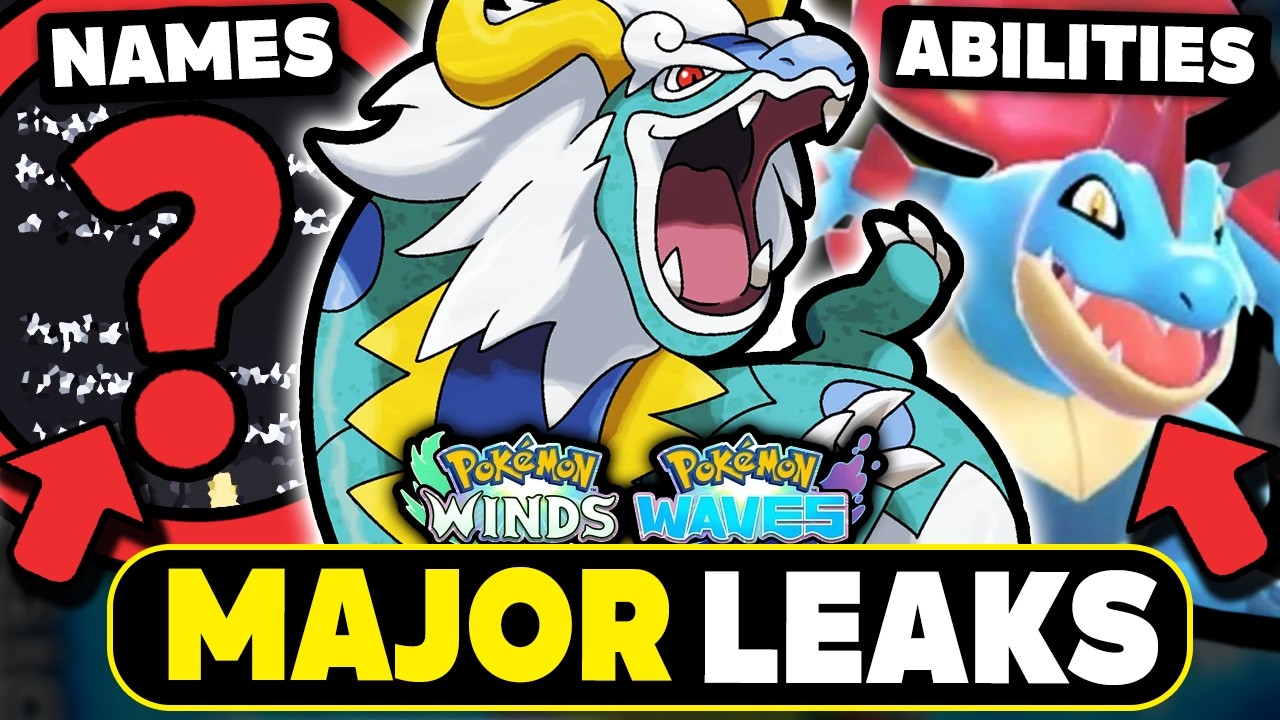 HUGE NEWS! LEGENDARY NAMES LEAKED FOR WINDS & WAVES? NEW ZA MEGA ABILITY LEAKS & MORE!