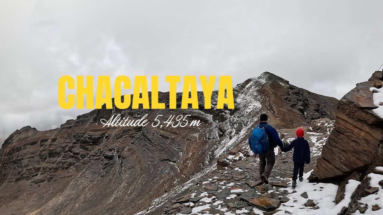 7 YEARS OLD HIGHEST ADVENTURE EVER (CHACALTAYA 5,435m)