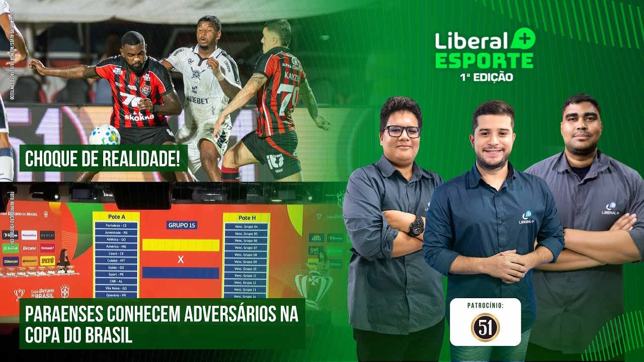 ATROPELO! REMO CAI DIANTE DO VITÓRIA NA SÉRIE A | SORTEIO COPA DO BRASIL | PAYSANDU TEM NOVO LATERAL