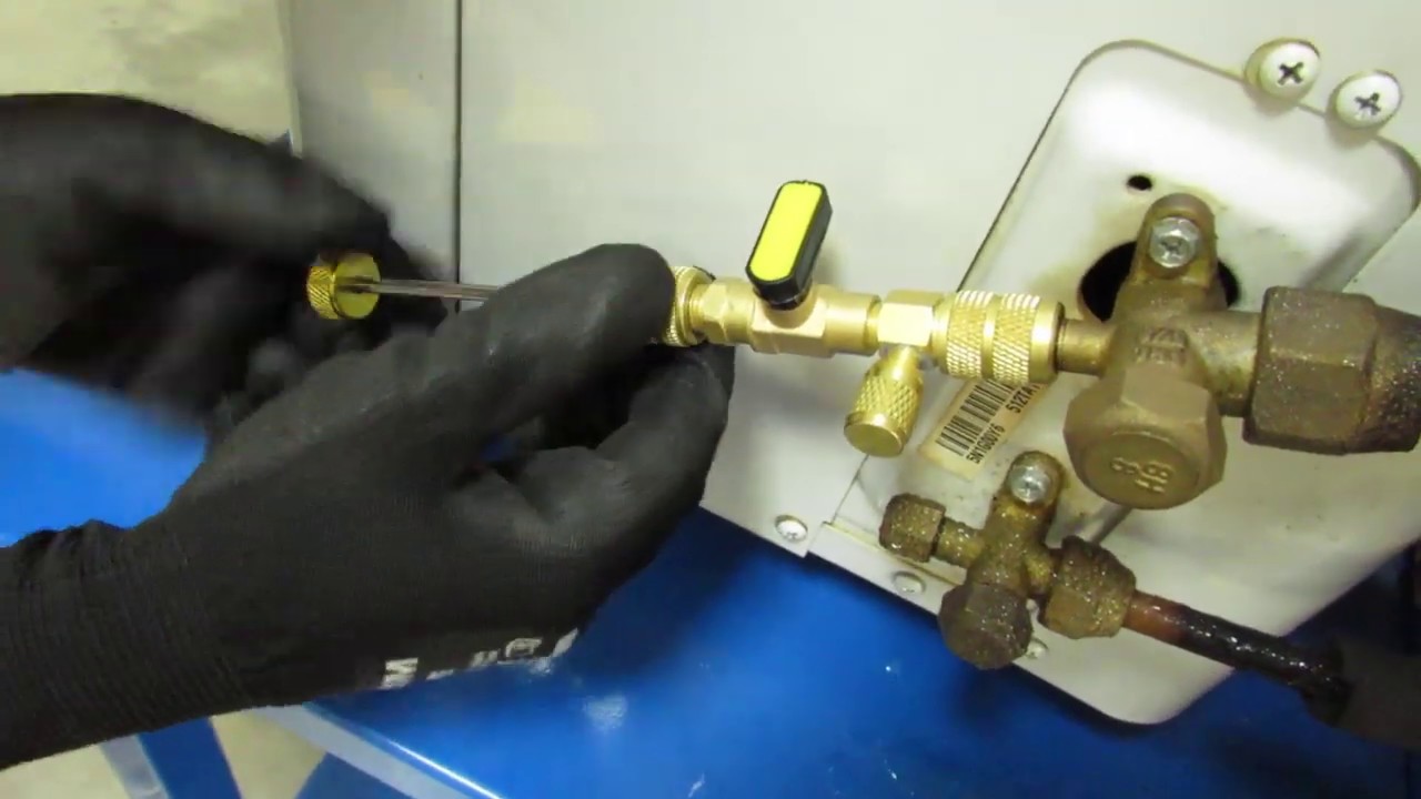 CAMBIO DE OBUS, PISTON O GUSANILLO EN VALVULAS DE SERVICIO EN EQUIPOS DE REFRIGERACION/CLIMATIZACION