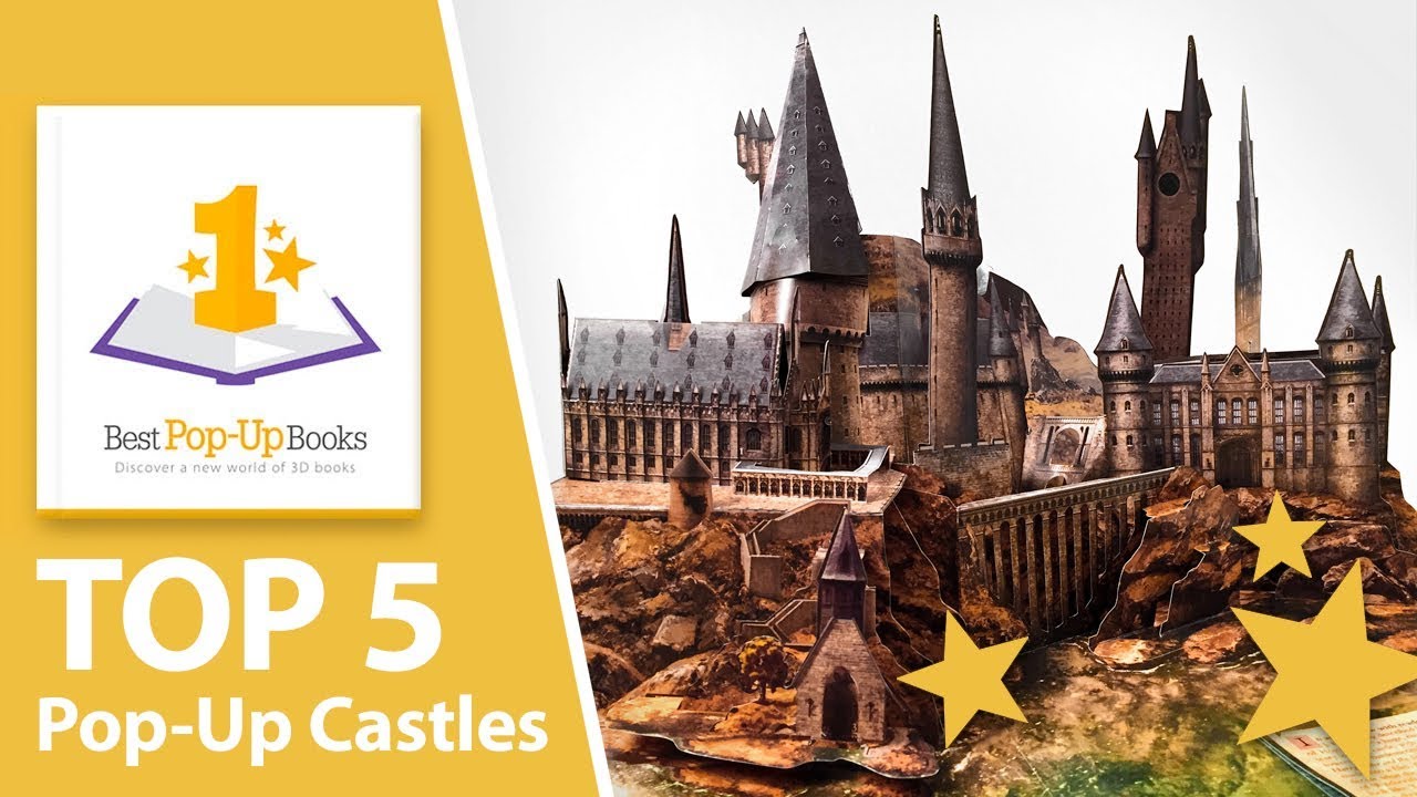 Top 5 Pop-Up Castles - Most beautiful and amazing pop-up books