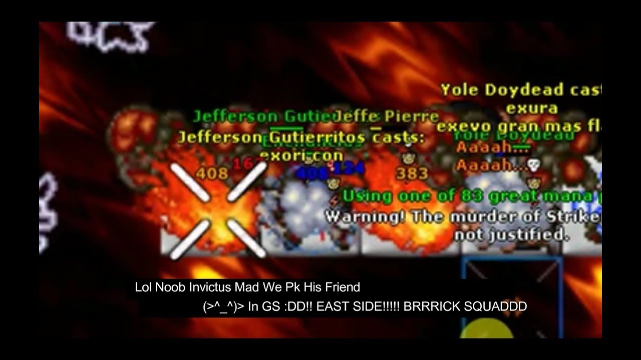 Tibia Laudera Pking Pvp 9 (Fail Invictus ) 😂😂