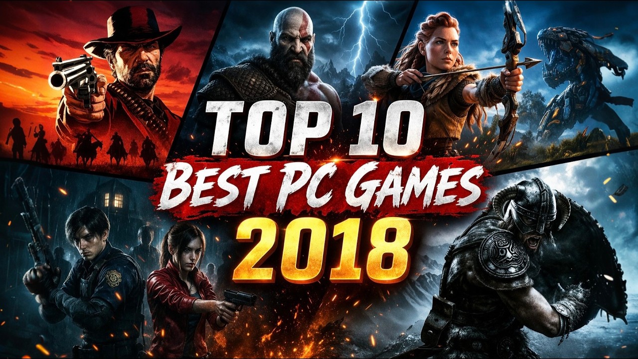 Top 10 Classic PC Games of 2018 Was a Golden Year for PC Gaming!