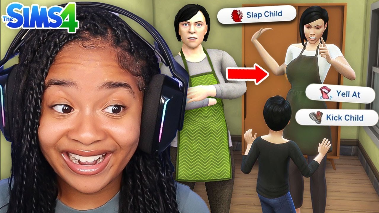 Я добавил «Школьника-беглеца» в The Sims 4! *Уморительно*