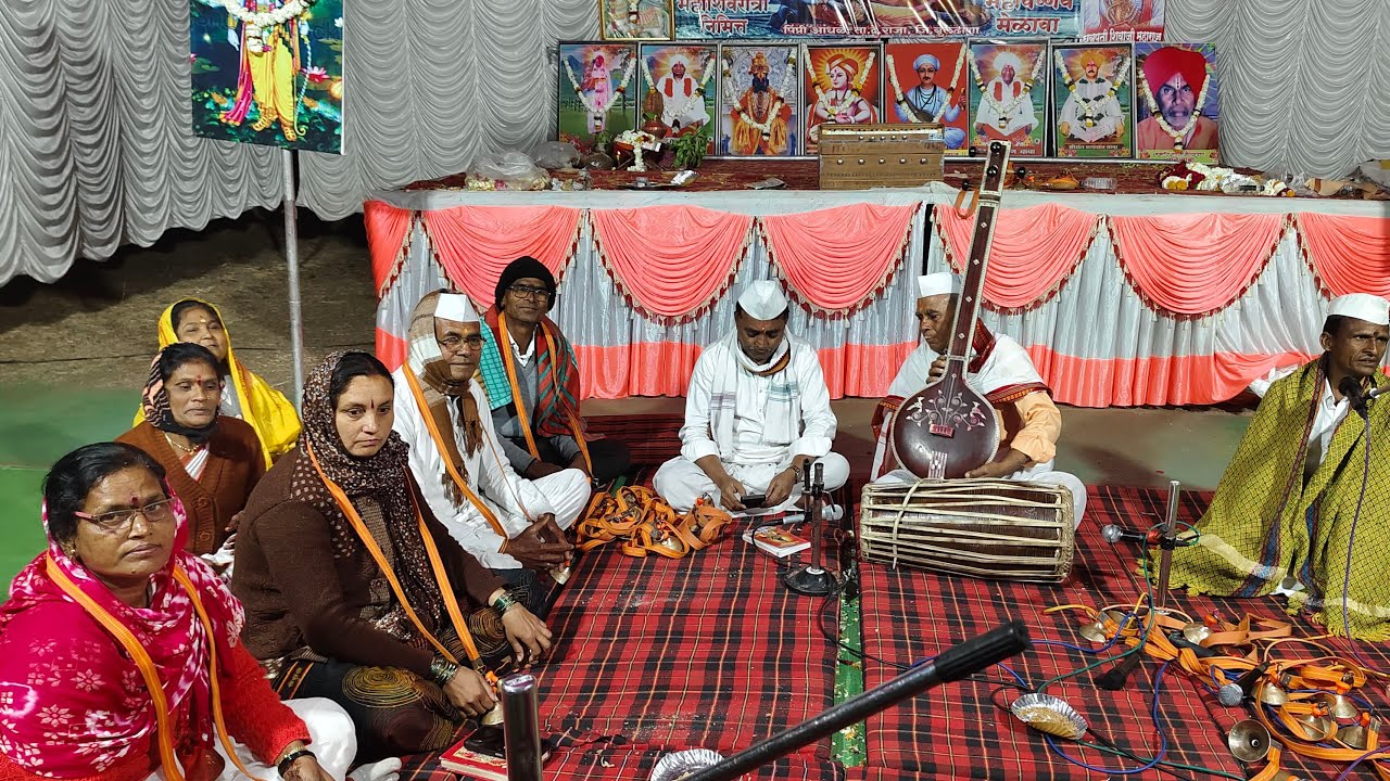 महाशिवरात्री महावैष्णव मेळावा पिंपरी आंधळे काकड आरती
