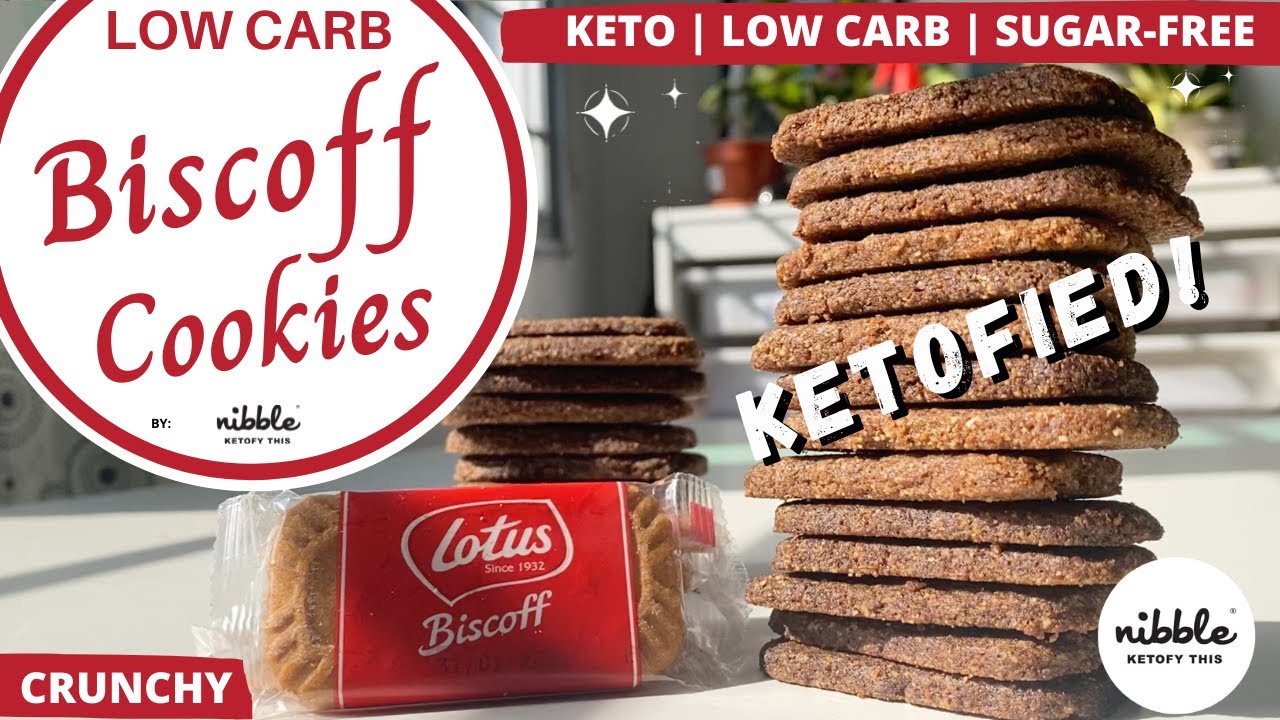 Low Carb Biscoff Cookies  |  Keto-friendly Biscoff Cookies