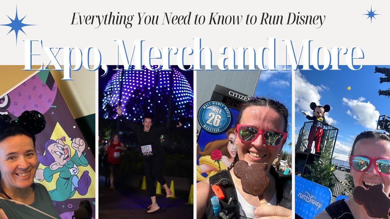 Transportation, Expo, Bib Pick Up, Merch | Everything You Need to Know to Run Disney Episode 2