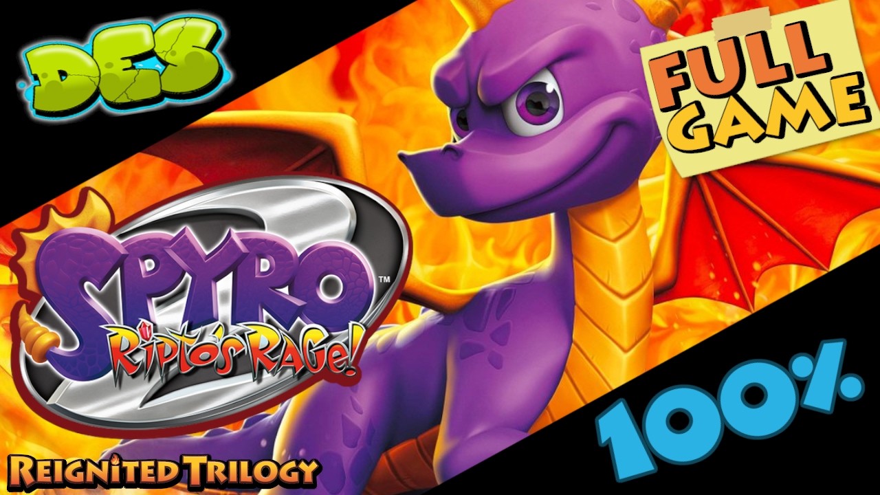 SPYRO 2: RIPTO'S RAGE (Reignited) - FULL GAME - 100% PC