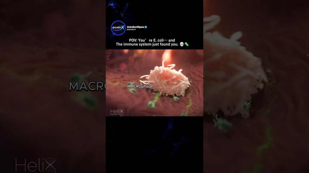 Your Immune Cells Are Hunting Bacteria Right Now 😳🦠