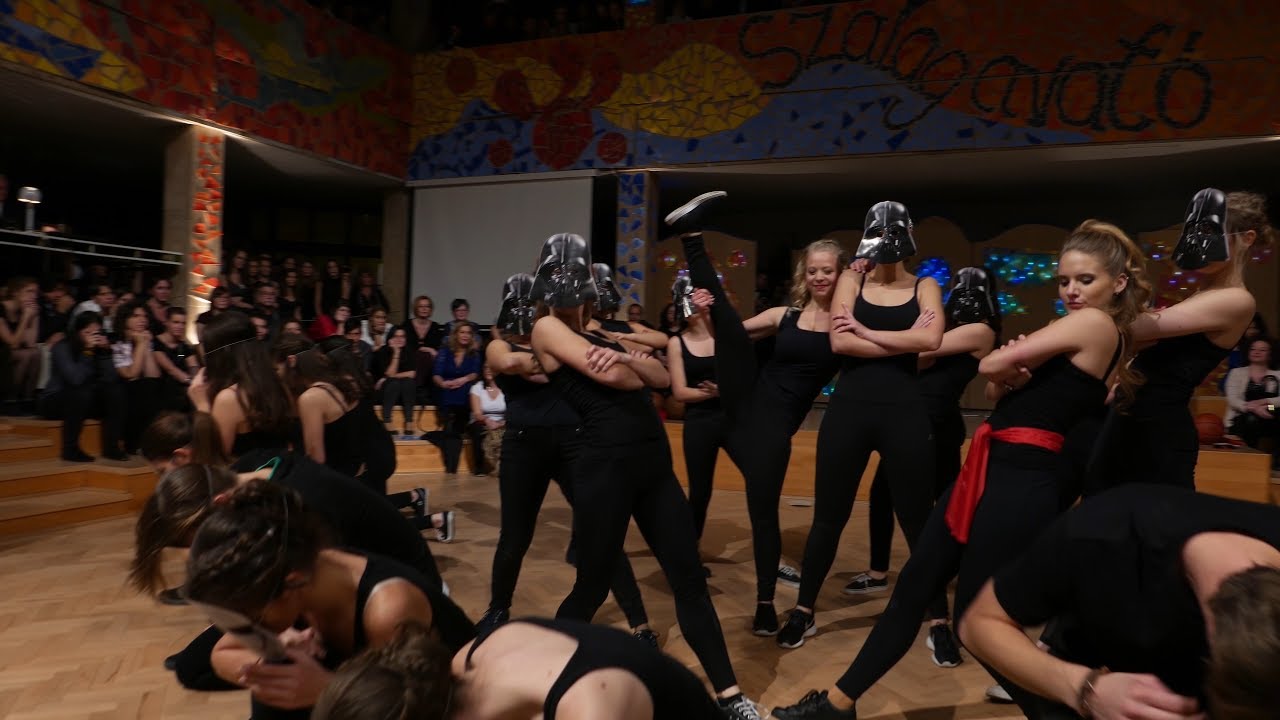 Hollywoodi osztálytánc 12.E VMG szalagavató 2017
