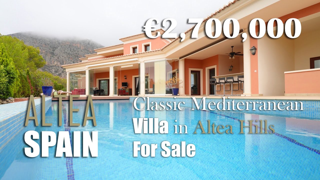 Villa in unique location in Altea Hills for sale, Altea, Spain | Villas in Spain with sea view