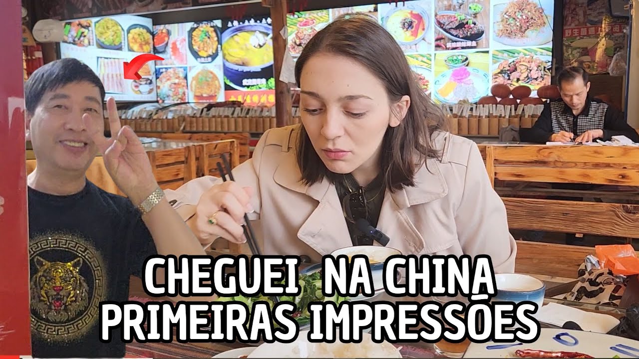 CHEGUEI na CHINA | PRIMEIRAS IMPRESSÕES